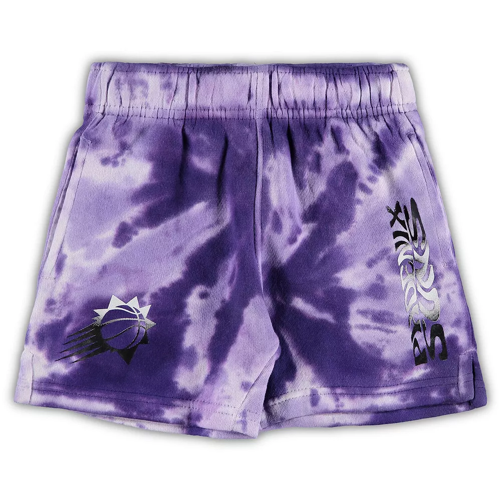 Toddler White/Purple Phoenix Suns Santa Monica Shorts 1 Toddler White/Purple Phoenix Suns Santa Monica Shorts
