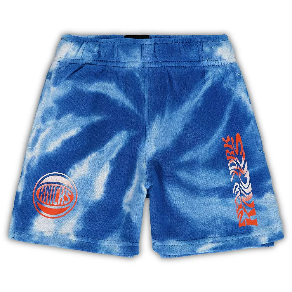 Toddler White/Blue New York Knicks Santa Monica Shorts 1 Toddler White/Blue New York Knicks Santa Monica Shorts