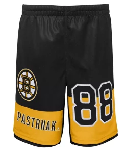 Youth David Pastrnak Black Boston Bruins Pandemonium Name & Number Shorts 5 Youth David Pastrnak Black Boston Bruins Pandemonium Name & Number Shorts -MLB Shop 5821906 ALT2