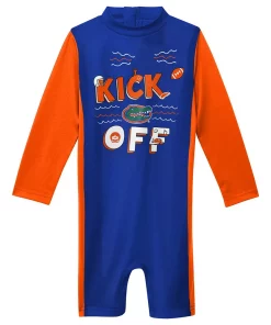Toddler Royal/Orange Florida Gators Wave Runner Wetsuit