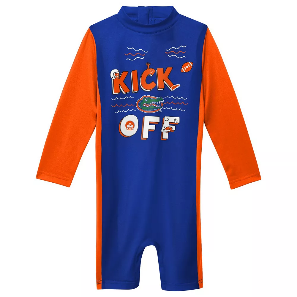 Toddler Royal/Orange Florida Gators Wave Runner Wetsuit 1 Toddler Royal/Orange Florida Gators Wave Runner Wetsuit