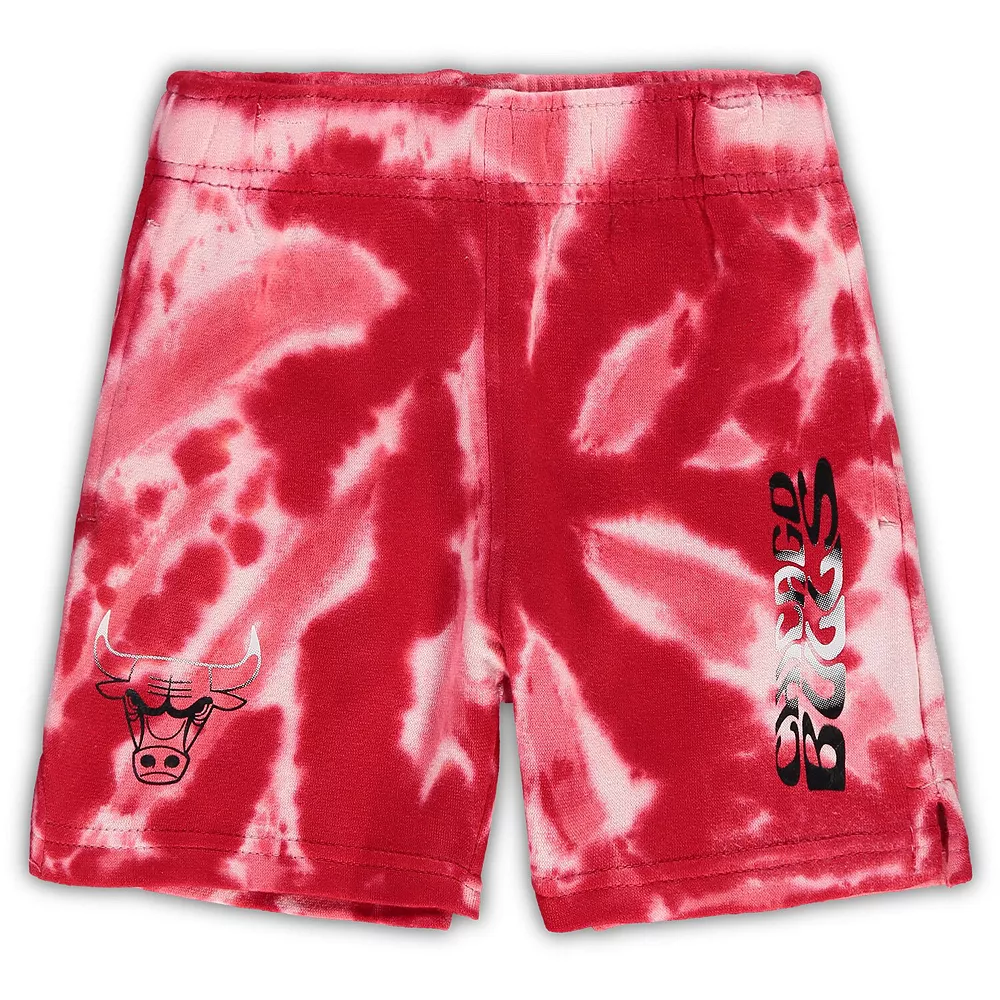 Toddler White/Red Chicago Bulls Santa Monica Shorts 1 Toddler White/Red Chicago Bulls Santa Monica Shorts