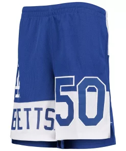 Youth Mookie Betts Royal Los Angeles Dodgers Pandemonium Name & Number Shorts 6 Youth Mookie Betts Royal Los Angeles Dodgers Pandemonium Name & Number Shorts -MLB Shop 5822755 ALT2