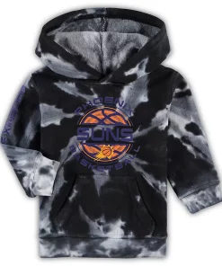 Toddler White/Black Phoenix Suns Manhattan Pullover Hoodie