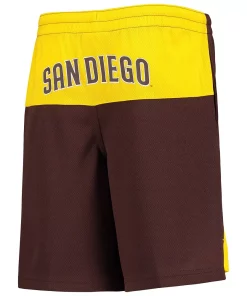 Youth Fernando Tatis Jr. Brown San Diego Padres Pandemonium Name & Number Shorts 7 Youth Fernando Tatis Jr. Brown San Diego Padres Pandemonium Name & Number Shorts -MLB Shop 5823821 ALT3