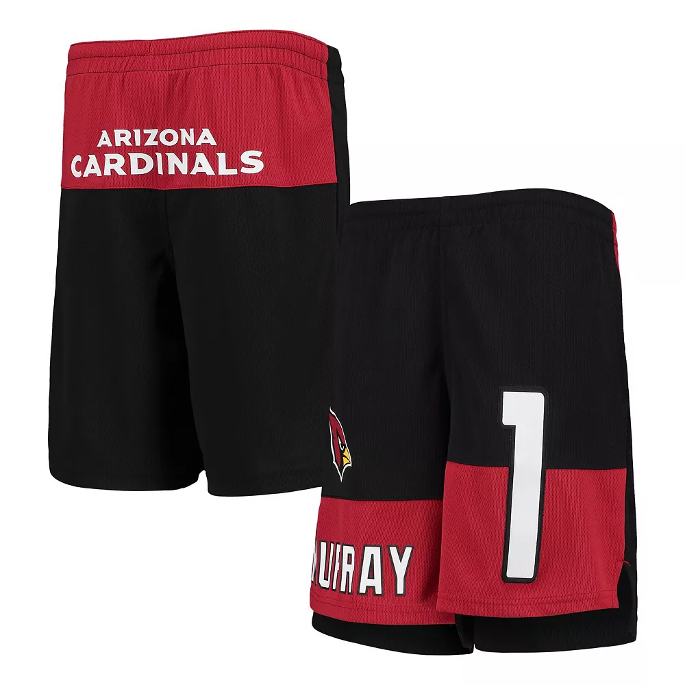 Youth Kyler Murray Black Arizona Cardinals Name & Number Player Shorts 2 Youth Kyler Murray Black Arizona Cardinals Name & Number Player Shorts - Image 2