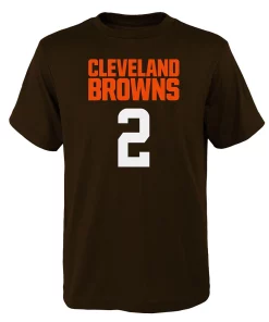 Youth Amari Cooper Brown Cleveland Browns Mainliner Player Name & Number T-Shirt -MLB Shop 5887844 ALT2