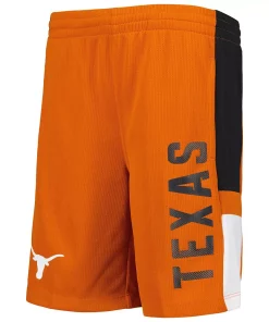 Youth Texas Orange Texas Longhorns Lateral Mesh Performance Shorts 5 Youth Texas Orange Texas Longhorns Lateral Mesh Performance Shorts -MLB Shop 5908205 ALT2