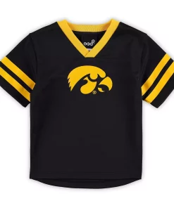 Preschool Black/Gold Iowa Hawkeyes Red Zone Jersey & Pants Set 6 Preschool Black/Gold Iowa Hawkeyes Red Zone Jersey & Pants Set -MLB Shop 5917365 ALT2