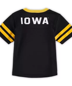 Preschool Black/Gold Iowa Hawkeyes Red Zone Jersey & Pants Set 7 Preschool Black/Gold Iowa Hawkeyes Red Zone Jersey & Pants Set -MLB Shop 5917365 ALT3