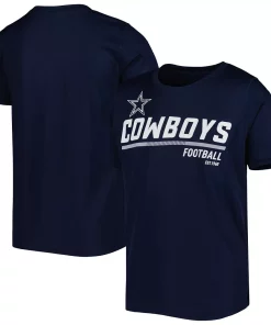Alternative view of Youth Navy Dallas Cowboys Engaged T-Shirt