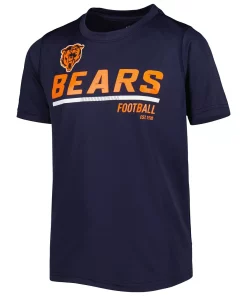 Youth Navy Chicago Bears Engaged T-Shirt -MLB Shop 5917652 ALT2