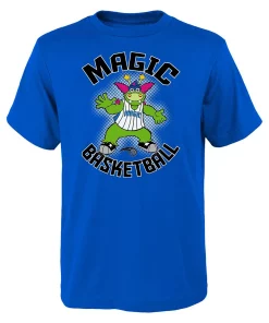 Youth Blue Orlando Magic Mascot Show T-Shirt