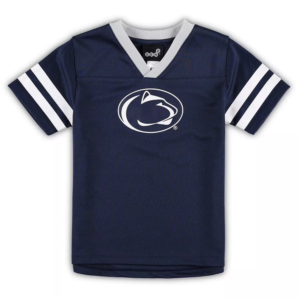 Preschool Navy/Gray Penn State Nittany Lions Red Zone Jersey & Pants Set 3 Preschool Navy/Gray Penn State Nittany Lions Red Zone Jersey & Pants Set - Image 3
