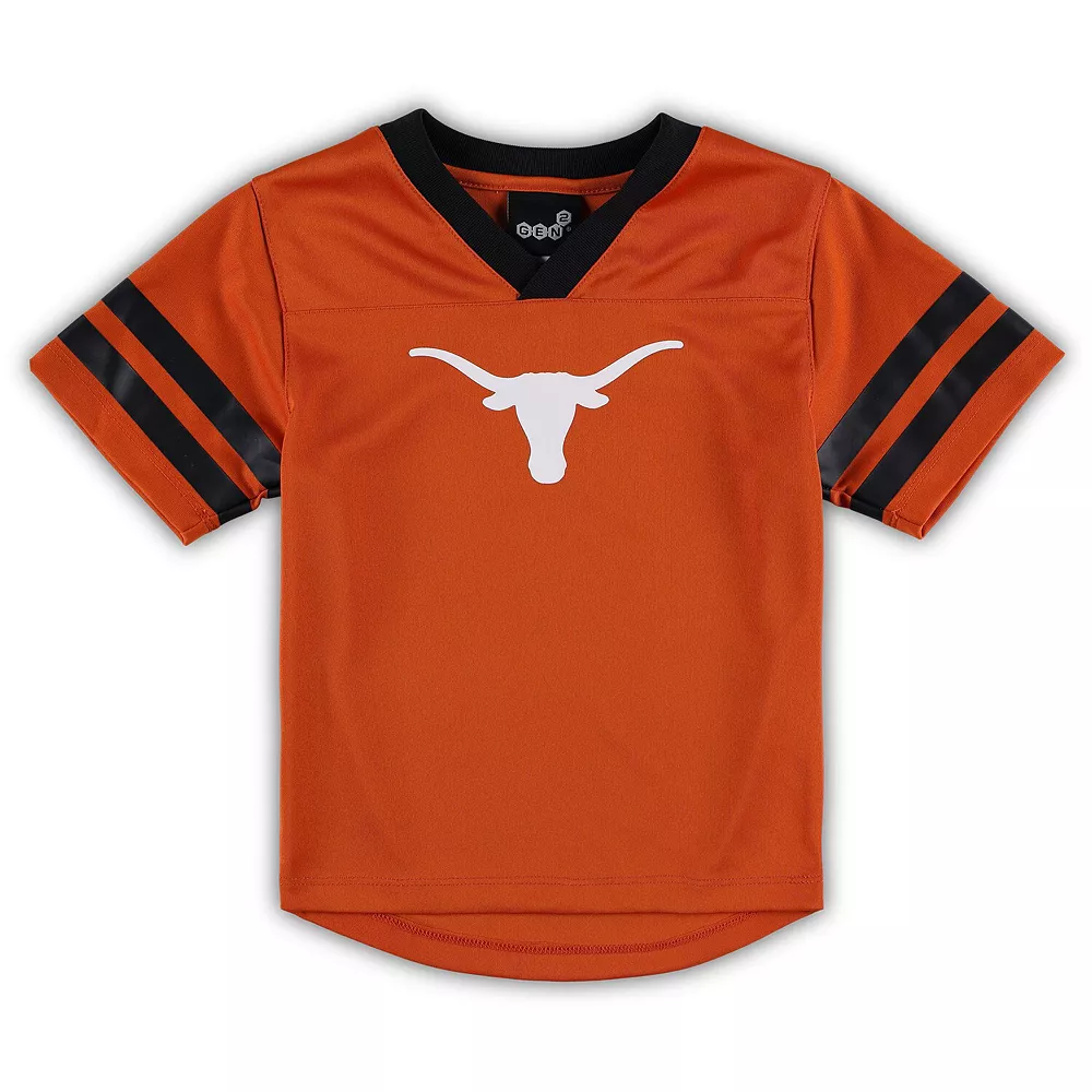 Preschool Texas Orange/Black Texas Longhorns Red Zone Jersey & Pants Set 3 Preschool Texas Orange/Black Texas Longhorns Red Zone Jersey & Pants Set - Image 3