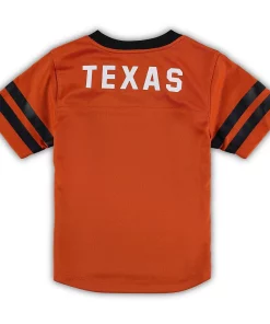 Preschool Texas Orange/Black Texas Longhorns Red Zone Jersey & Pants Set 7 Preschool Texas Orange/Black Texas Longhorns Red Zone Jersey & Pants Set -MLB Shop 5930028 ALT3