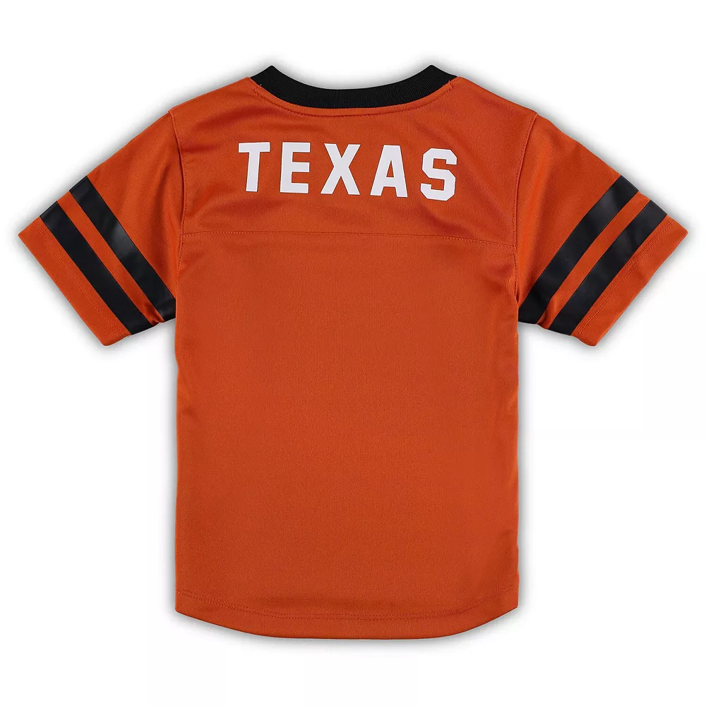 Preschool Texas Orange/Black Texas Longhorns Red Zone Jersey & Pants Set 4 Preschool Texas Orange/Black Texas Longhorns Red Zone Jersey & Pants Set - Image 4