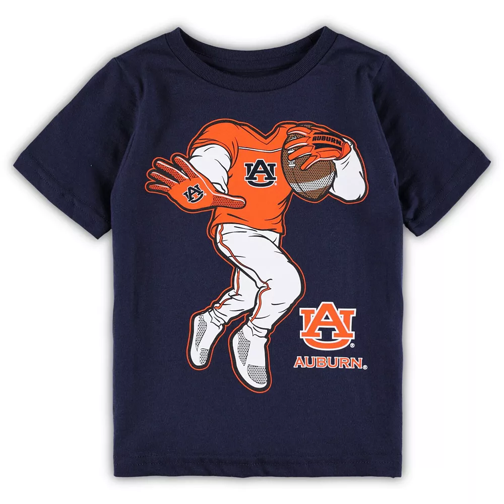 Toddler Navy Auburn Tigers Stiff Arm T-Shirt 1 Toddler Navy Auburn Tigers Stiff Arm T-Shirt