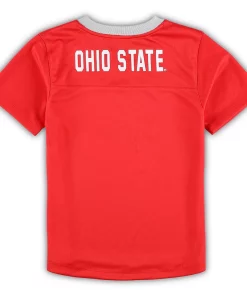 Preschool Scarlet/Gray Ohio State Buckeyes Red Zone Jersey & Pants Set 7 Preschool Scarlet/Gray Ohio State Buckeyes Red Zone Jersey & Pants Set -MLB Shop 5930190 ALT3