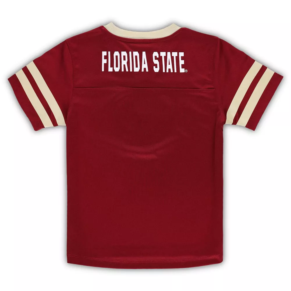 Preschool Garnet/Gold Florida State Seminoles Red Zone Jersey & Pants Set 4 Preschool Garnet/Gold Florida State Seminoles Red Zone Jersey & Pants Set - Image 4