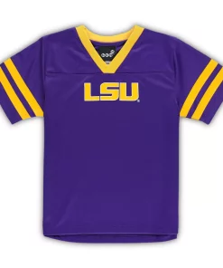 Preschool Purple/Gold LSU Tigers Red Zone Jersey & Pants Set -MLB Shop 5930275 ALT2