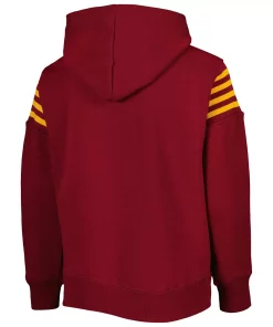 Youth Maroon Minnesota Golden Gophers The Champ Is Here Pullover Hoodie -MLB Shop 5935470 ALT3