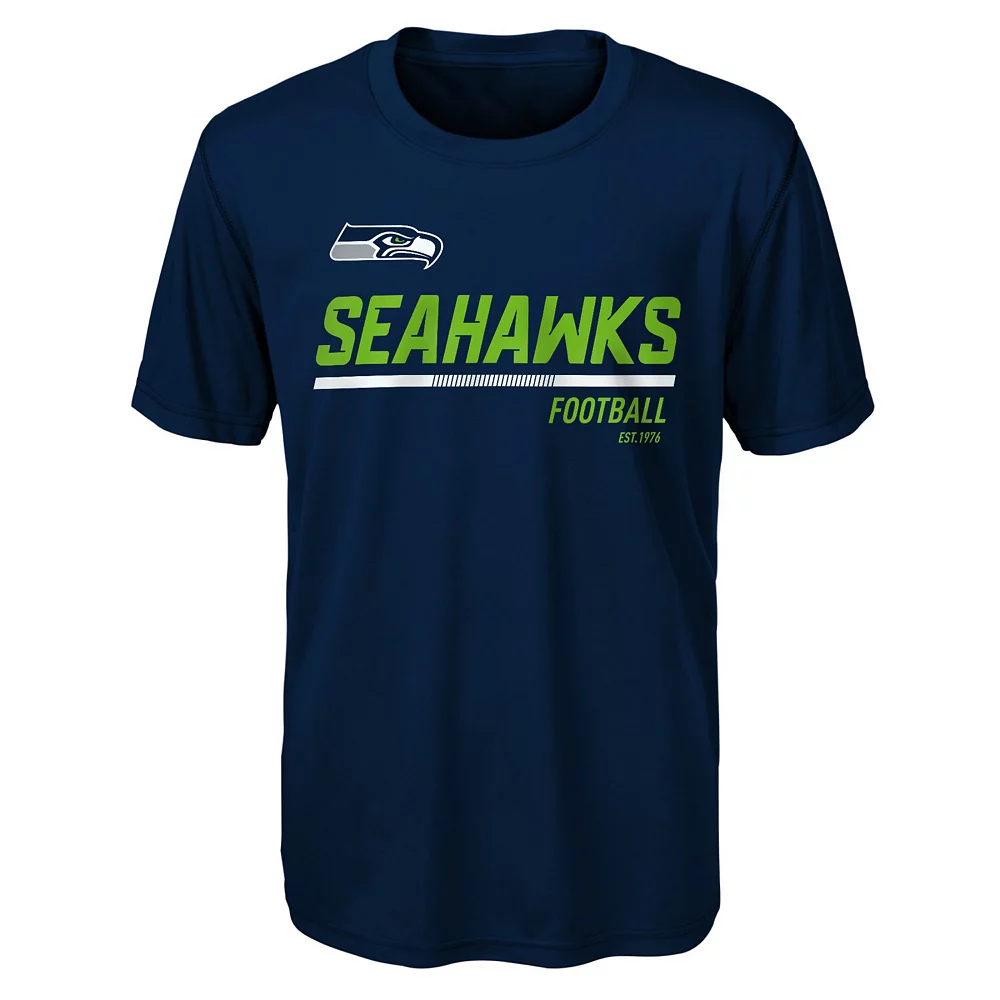 Youth College Navy Seattle Seahawks Engaged T-Shirt 1 Youth College Navy Seattle Seahawks Engaged T-Shirt
