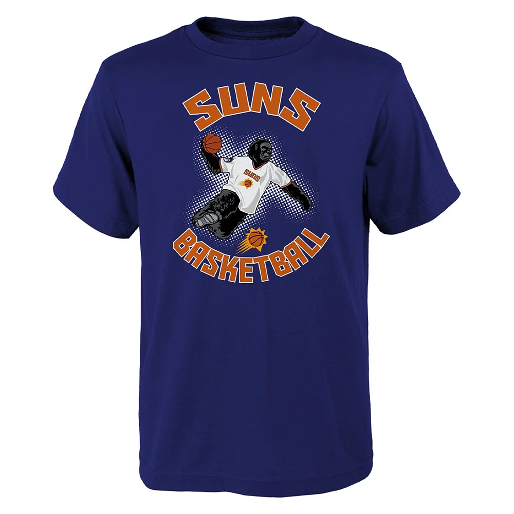 Youth Purple Phoenix Suns Mascot Show T-Shirt 1 Youth Purple Phoenix Suns Mascot Show T-Shirt