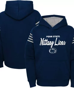 Youth Navy Penn State Nittany Lions The Champ Is Here Pullover Hoodie -MLB Shop 5938677 ALT