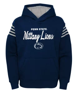 Youth Navy Penn State Nittany Lions The Champ Is Here Pullover Hoodie -MLB Shop 5938677 ALT2