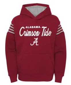 Youth Crimson Alabama Crimson Tide The Champ Is Here Pullover Hoodie -MLB Shop 5939055 ALT2