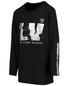Youth Black Las Vegas Raiders Electric Abbreviation Long Sleeve T-Shirt 5 Youth Black Las Vegas Raiders Electric Abbreviation Long Sleeve T-Shirt -MLB Shop 5943459 ALT2