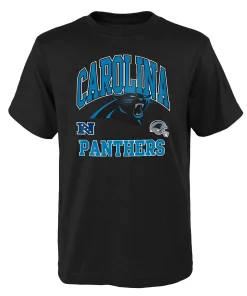 Youth Black Carolina Panthers Official Business T-Shirt
