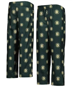 Youth Green Oakland Athletics Team Color Logo Pants