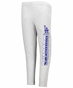 Youth Ash Los Angeles Dodgers Game Time Fleece Pants 5 Youth Ash Los Angeles Dodgers Game Time Fleece Pants -MLB Shop 5969140 ALT2