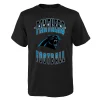Youth Black Carolina Panthers Forward Progress T-Shirt