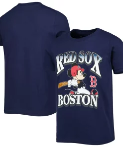 Youth Navy Boston Red Sox Disney Game Day T-Shirt
