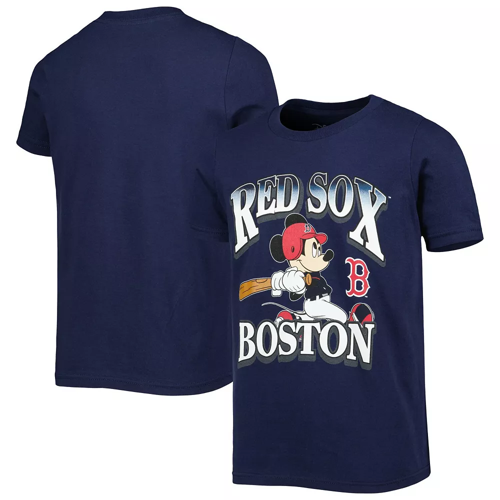 Youth Navy Boston Red Sox Disney Game Day T-Shirt 2 Youth Navy Boston Red Sox Disney Game Day T-Shirt - Image 2