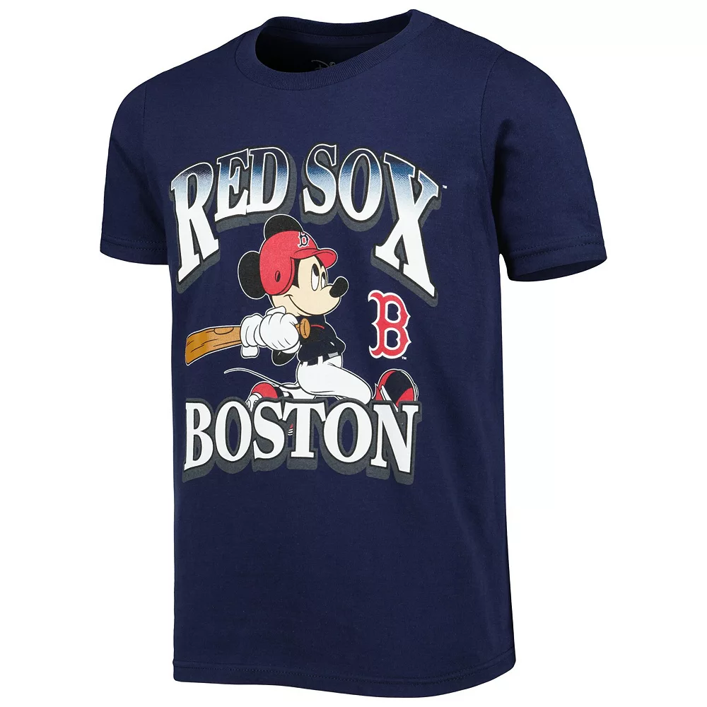 Youth Navy Boston Red Sox Disney Game Day T-Shirt 3 Youth Navy Boston Red Sox Disney Game Day T-Shirt - Image 3