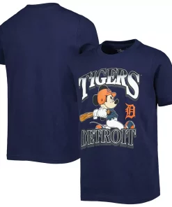 Youth Navy Detroit Tigers Disney Game Day T-Shirt -MLB Shop 5970206 ALT