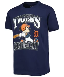 Youth Navy Detroit Tigers Disney Game Day T-Shirt -MLB Shop 5970206 ALT2