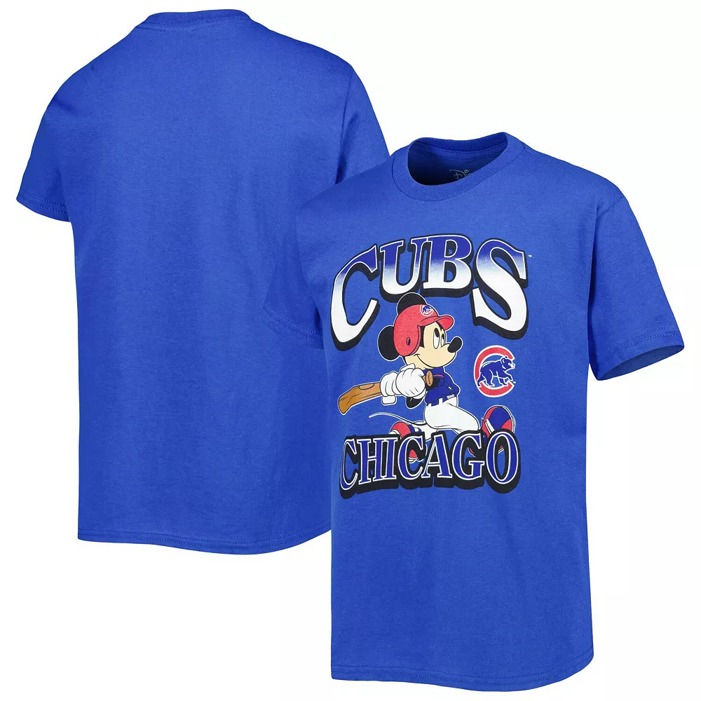 Youth Royal Chicago Cubs Disney Game Day T-Shirt 2 Youth Royal Chicago Cubs Disney Game Day T-Shirt - Image 2