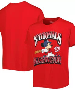 Youth Red Washington Nationals Disney Game Day T-Shirt -MLB Shop 5970282 ALT