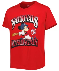 Youth Red Washington Nationals Disney Game Day T-Shirt -MLB Shop 5970282 ALT2
