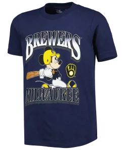 Youth Navy Milwaukee Brewers Disney Game Day T-Shirt 5 Youth Navy Milwaukee Brewers Disney Game Day T-Shirt -MLB Shop 5970320 ALT2