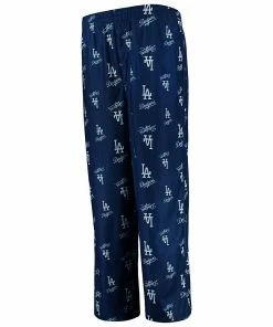 Youth Royal Los Angeles Dodgers Team Color Printed Logo Pants