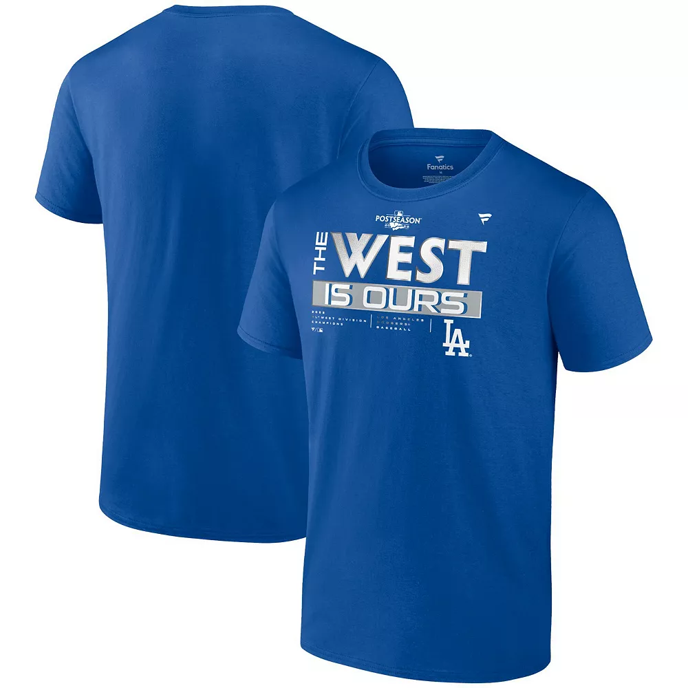 Youth Royal Los Angeles Dodgers 2022 NL West Division Champions Locker Room T-Shirt 1 Youth Royal Los Angeles Dodgers 2022 NL West Division Champions Locker Room T-Shirt