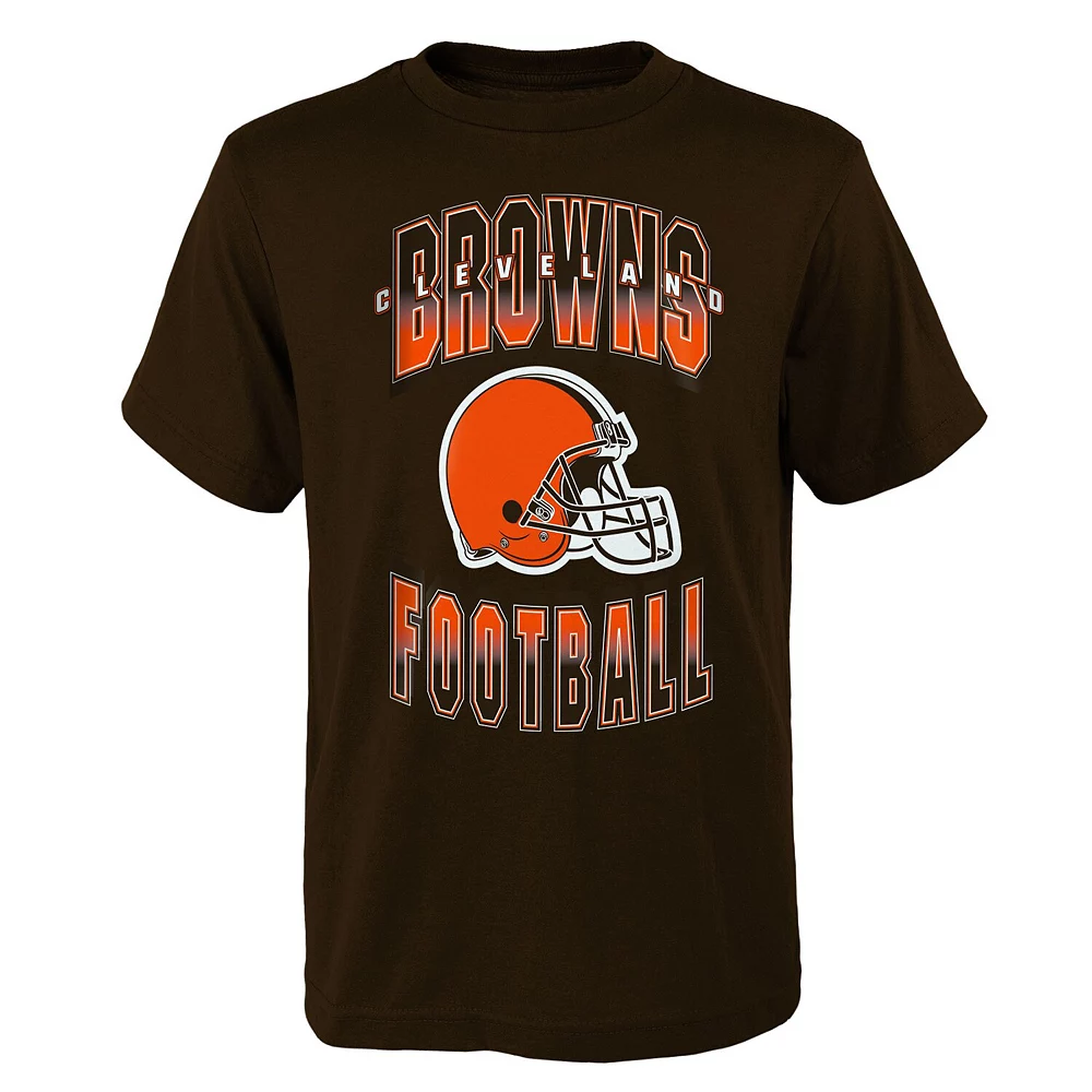 Youth Brown Cleveland Browns Forward Progress T-Shirt 1 Youth Brown Cleveland Browns Forward Progress T-Shirt