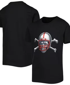 Youth Black Nebraska Huskers Midnight Mascot T-Shirt -MLB Shop 5981998 ALT