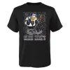 Youth Black Vegas Golden Knights Disney Donald Duck Three-Peat T-Shirt